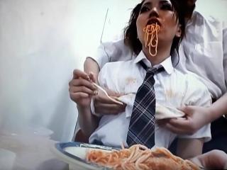 Big Dicks Japanese Timestop while eating food Pussylick