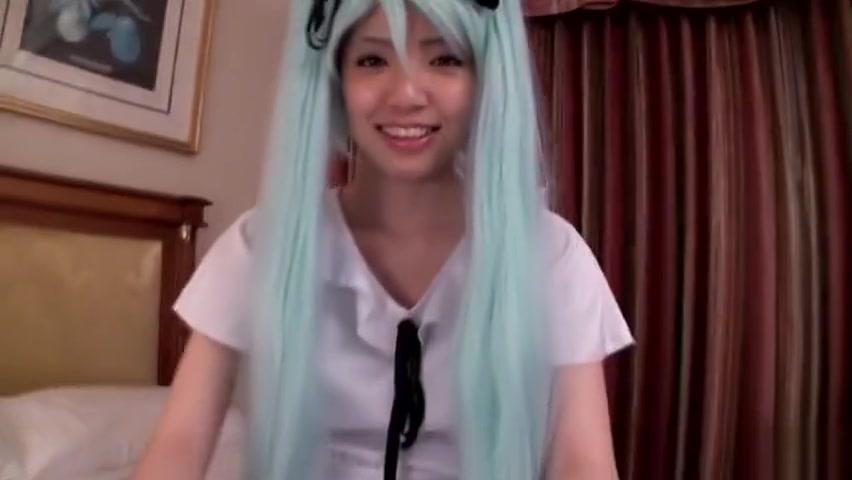 Racy flat chested asian youthful whore perfroming an amazing cosplay porn video - 2