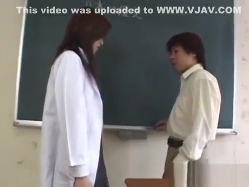 Asian schoolgirl pounded by her professor - 1