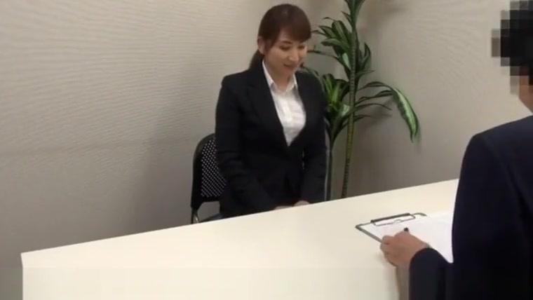 Asian drugged, stripped and fucked at an interview - 2