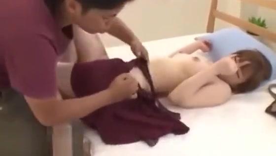 Skinny Japanese busty teen accepts to fuck random guy 19yo