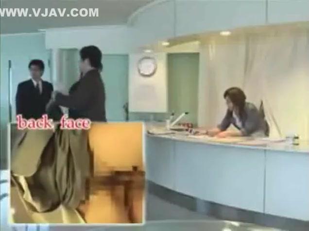 Boobies Mosaic: VIP japanese receptionist beauty 4 Pussy Eating