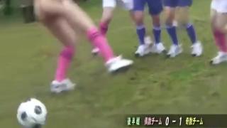 Rachel Roxxx Crazy Japanese Soccer Game (Uncensored) Spy Camera