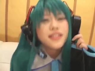 Interracial Hardcore Cosplay Vocaloid - Hatsune Miko 4 of 5 (Censored) Free Fuck Vidz