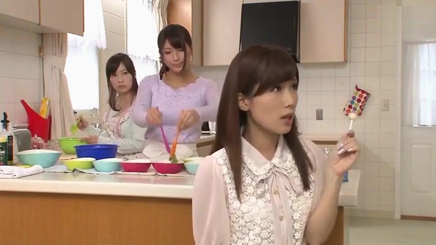 Facial sex video featuring Nami Hoshino, Saki Okuda and Arisa Misato - 2