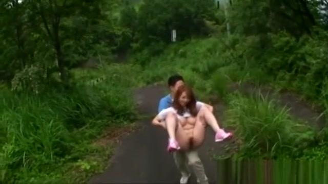 Hedonistic Asian milf fucks by the side of the road - 1