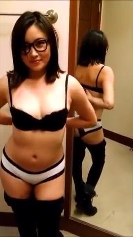 Mom  Cute Asian Public Blowjob in SHEIKE Metcentre fitting room (London) for 50s Best Blow Job - 1
