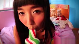 Nurumassage Marica Hase plays with candy cock KindGirls