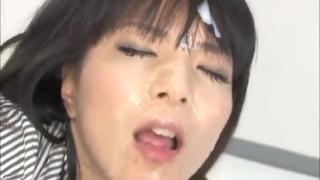 Couples Hot brunette Japanese whore performing in bukkake porn Petite Teen