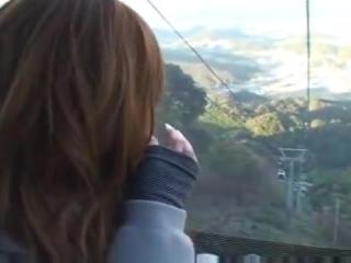 Oral Porn Blowjob ropeway(censored) SummerGF