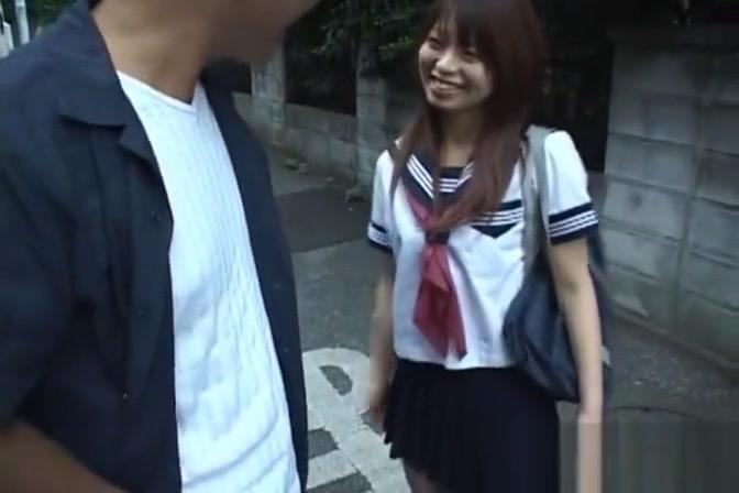 Slutty Barely Legal Japanese Riko Araki Caresses Herself - 2