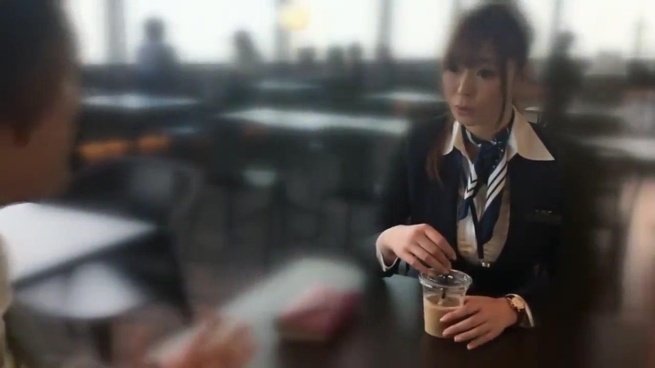 LiveX  Gachi creampie Genuinely flight attendant Yurika Aoi. Cock - 2
