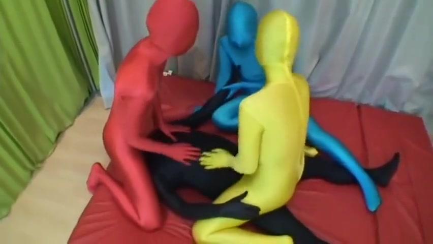 Rough Sex Zentai 10 Brasileira