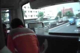KindGirls Japanese sex slave forced into hardcore fucking in bus gangbang Gay Pornstar