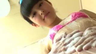 XTube Cute teen in thong bikini and bath YouFuckTube