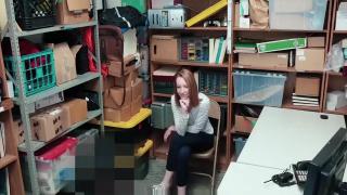 HD ShopLyfter - LP Officer Fucks Shoplifting Ginger Teen Upskirt