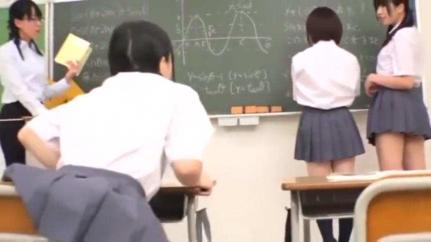Japanese schoolgirls getting fucked - 2