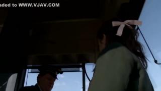 Free Blowjob Young girl has anal sex on the public bus Mofos