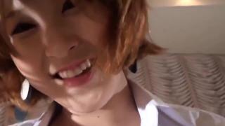 Glam Pies Dress Uniforms College Student Mari Chan 18 Year Old Milk Tits Van