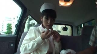 Interracial Fabulous Japanese girl Rei Mizuna in Incredible car, nurse JAV scene Long