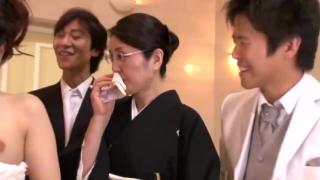 Russian Bride Takes Uncle, 2 Friends, Groom At Japanese...