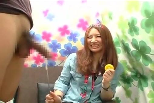 Amateur girl Blush handjob japanese cfnm 2044 - 2