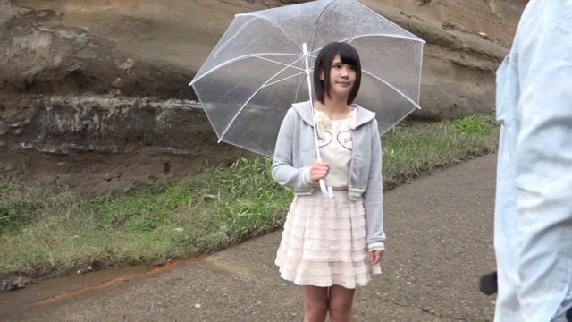 Horny Japanese girl Minami Kashii in Incredible outdoor, striptease JAV movie - 1