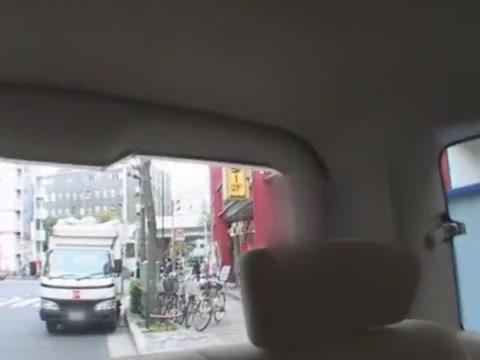 Little Horny Japanese chick Mami Orihara in Crazy Car, Public JAV scene Gay Cumjerkingoff