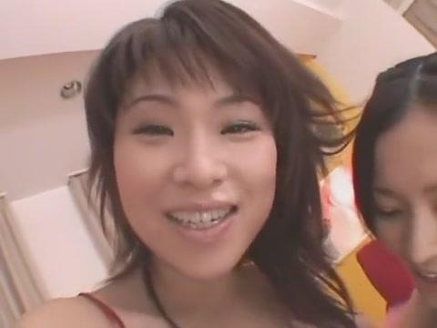 Horny Japanese model Miki Komori, Yuki Toma in Crazy Threesomes, Fingering JAV scene - 1