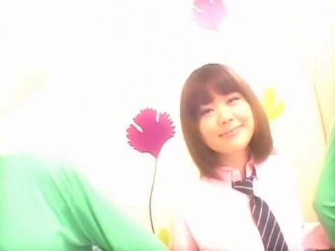 Exotic Japanese model Asuka Inoue in Fabulous College/Gakuseifuku, Blowjob/Fera JAV clip - 1