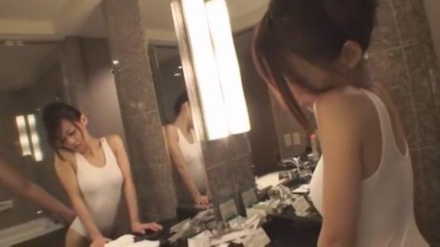 Hottest Japanese girl Ren Miyamura in Exotic Showers, POV JAV clip - 2