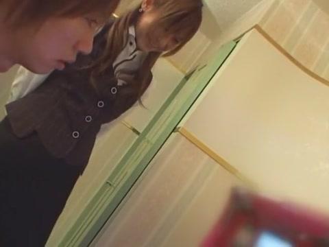 Amador Fabulous Japanese slut Mami Orihara in Exotic Stockings/Pansuto, Secretary JAV video MilkingTable