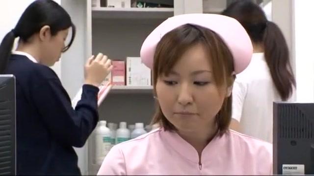 Gay Toys  Hottest Japanese slut Aya Kiriya, Mirei Yokoyama, Emiri Momoka in Exotic Nurse/Naasu, Handjobs JAV video Body - 2