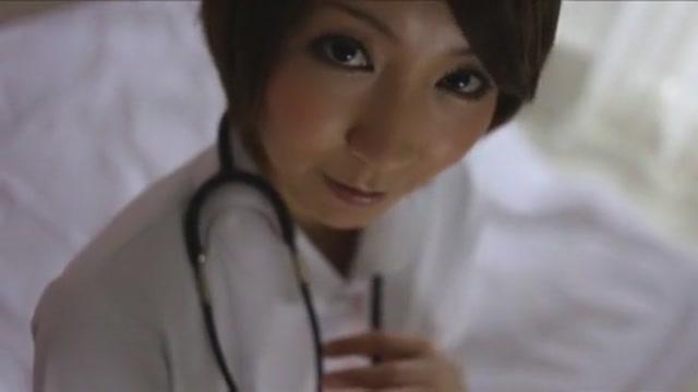 Fabulous Japanese whore Ryo Sena in Exotic Nurse/Naasu JAV video - 1