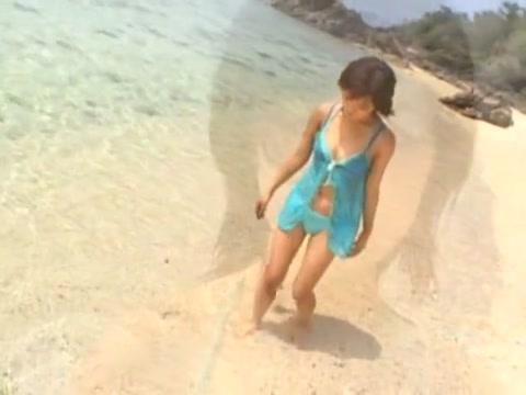 Incredible Japanese chick Natsumi Akimoto in Crazy Blowjob/Fera, Outdoor JAV video - 1
