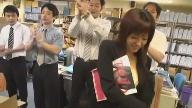 Best Japanese whore Sakura Shiratori in Exotic Office, Public JAV video - 2