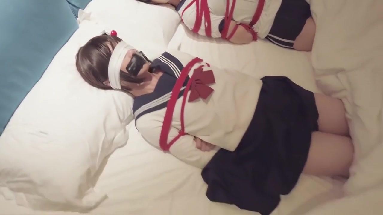 Tush Two Students Tied On Bed Bottom