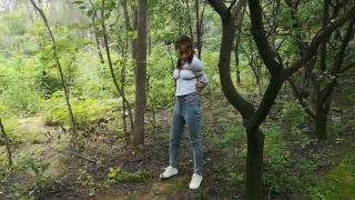 Ameture Porn Cute Asian Tied In Forest Naija