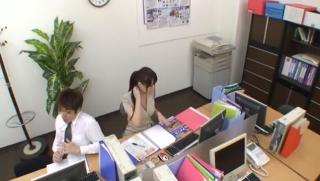 Dirty Talk Crazy Japanese slut Reia Miyasaki in Horny Office, Fingering JAV clip Supermen