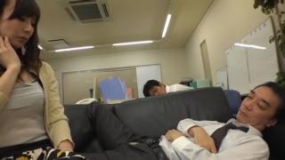 CastingCouch-X Incredible Japanese chick Homami Takasaka in Fabulous MILFs, Public JAV clip Streamate