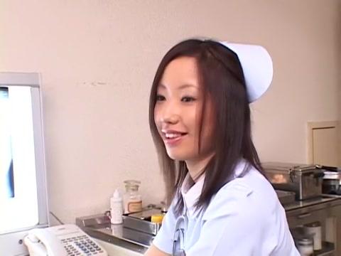 Exotic Japanese whore Jun Kiyomi in Incredible Nurse/Naasu, Small Tits JAV movie - 1