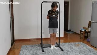 Blow Job Chinese Bondage - Cutie Bound To A Rack Best Blowjobs Ever
