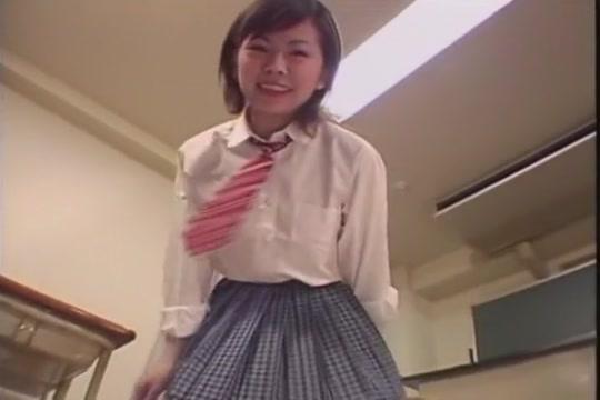 Incredible Japanese girl Ran Monbu in Amazing College/Gakuseifuku, Foot Job/Ashifechi JAV clip - 2