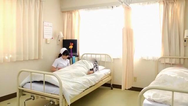 Hottest Japanese girl Rina Fukada, Chika Hiroko, Kiyoha Himekawa in Crazy Nurse/Naasu, Fingering JAV scene - 1