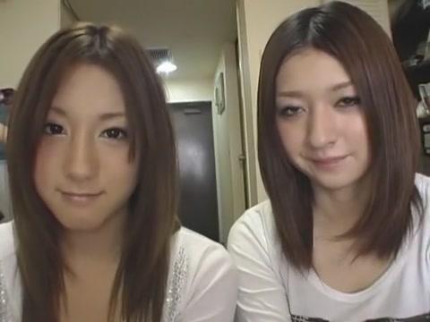 Fabulous Japanese slut Reina Akitsuki, Mina Hirayama in Incredible Threesomes JAV clip - 1