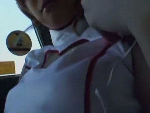 Best Japanese slut Hime Orihara in Crazy Car, Nurse/Naasu JAV movie - 2