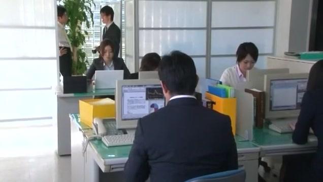 Two  Hottest Japanese chick Ai Haneda in Exotic Office JAV video Tgirl - 1
