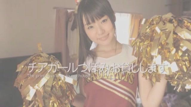 Cum On Ass  Amazing Japanese slut Tsubomi in Crazy Handjobs, Cheerleaders JAV clip Full Movie - 1