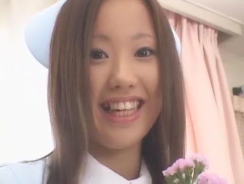 Tit  Exotic Japanese model Jun Kiyomi in Incredible Nurse/Naasu JAV movie Crossdresser - 1