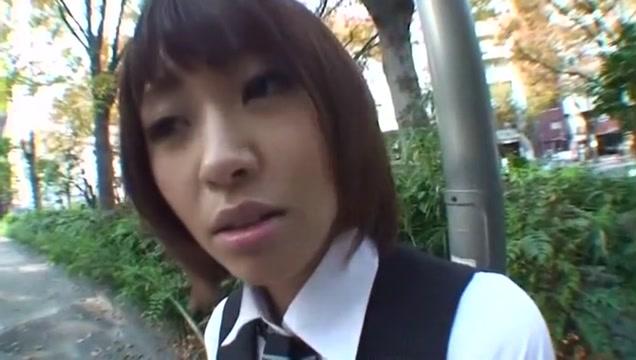 Police  Best Japanese girl Yua Saeki in Incredible Blowjob/Fera, Outdoor JAV video Rubbing - 1